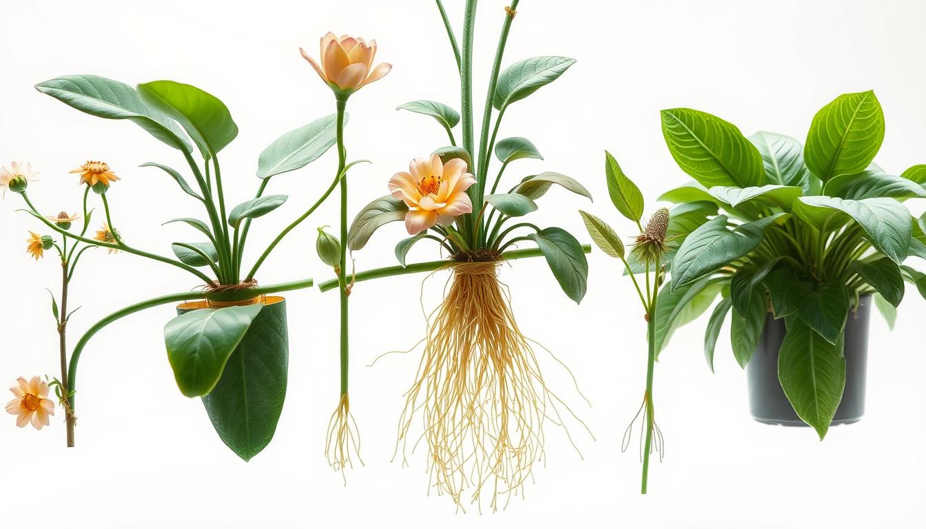 مكونات النباتات الصناعية