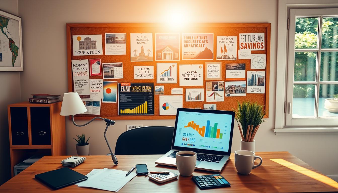 financial vision board