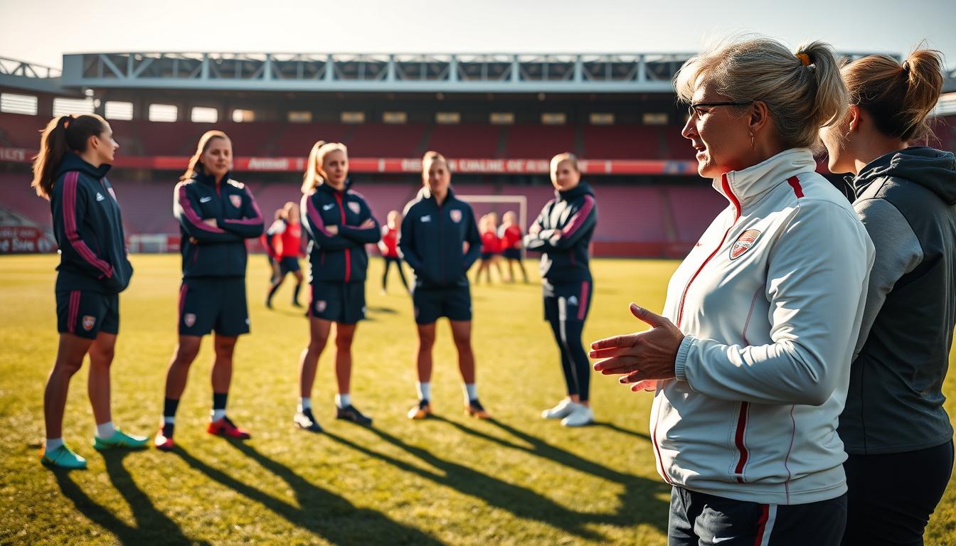 Arsenal WFC, women's football coaching staff