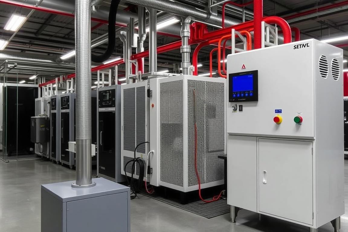 Humidity control systems in Singapore printing facility for optimal print density