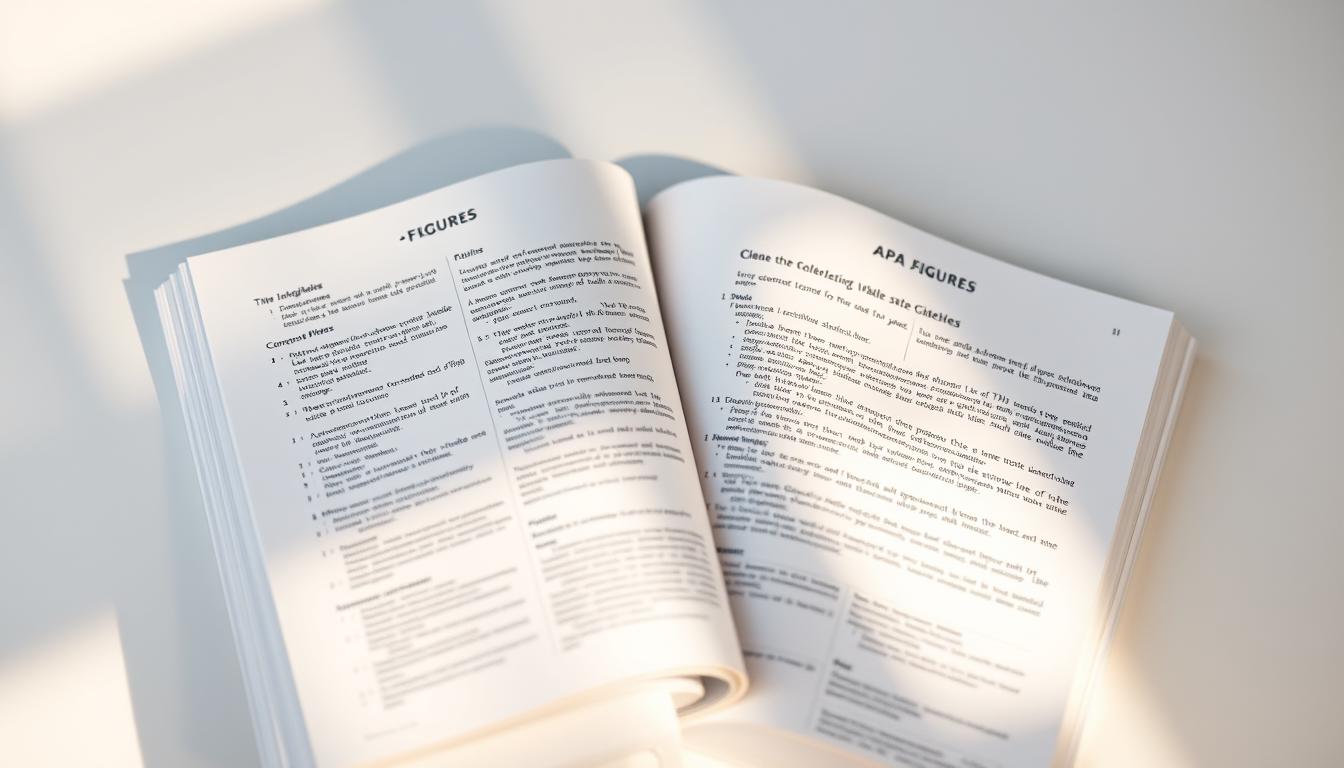 APA style guide for tables and figures