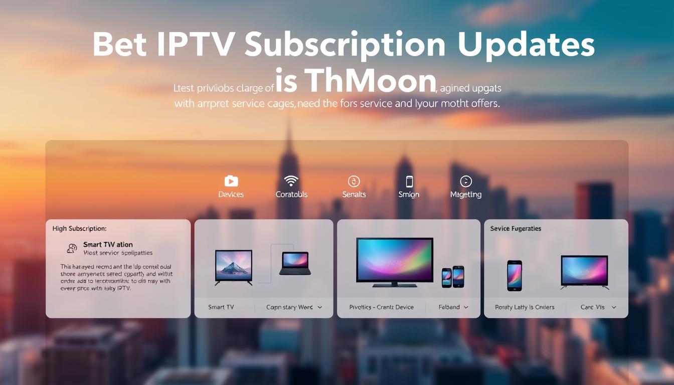 best IPTV subscription updates