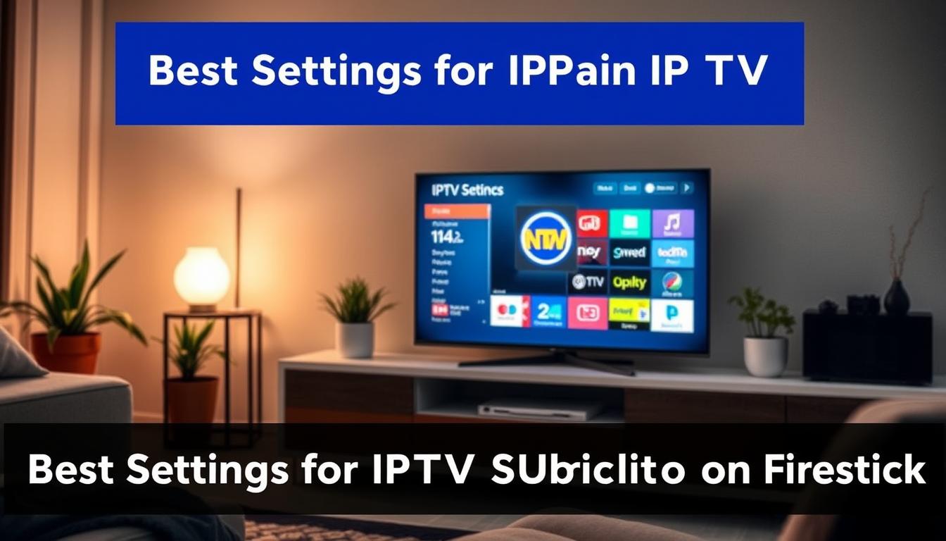 best settings for IPTV subscription