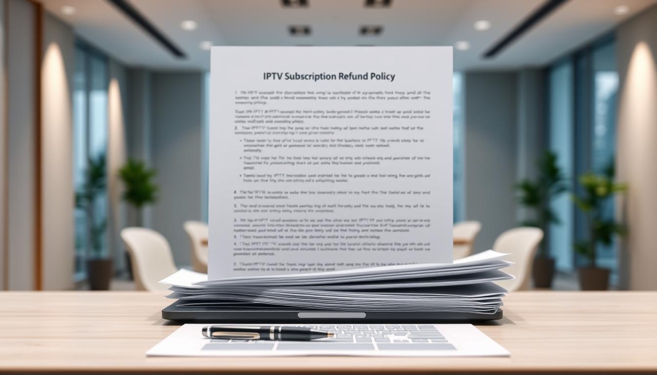 IPTV subscription refund