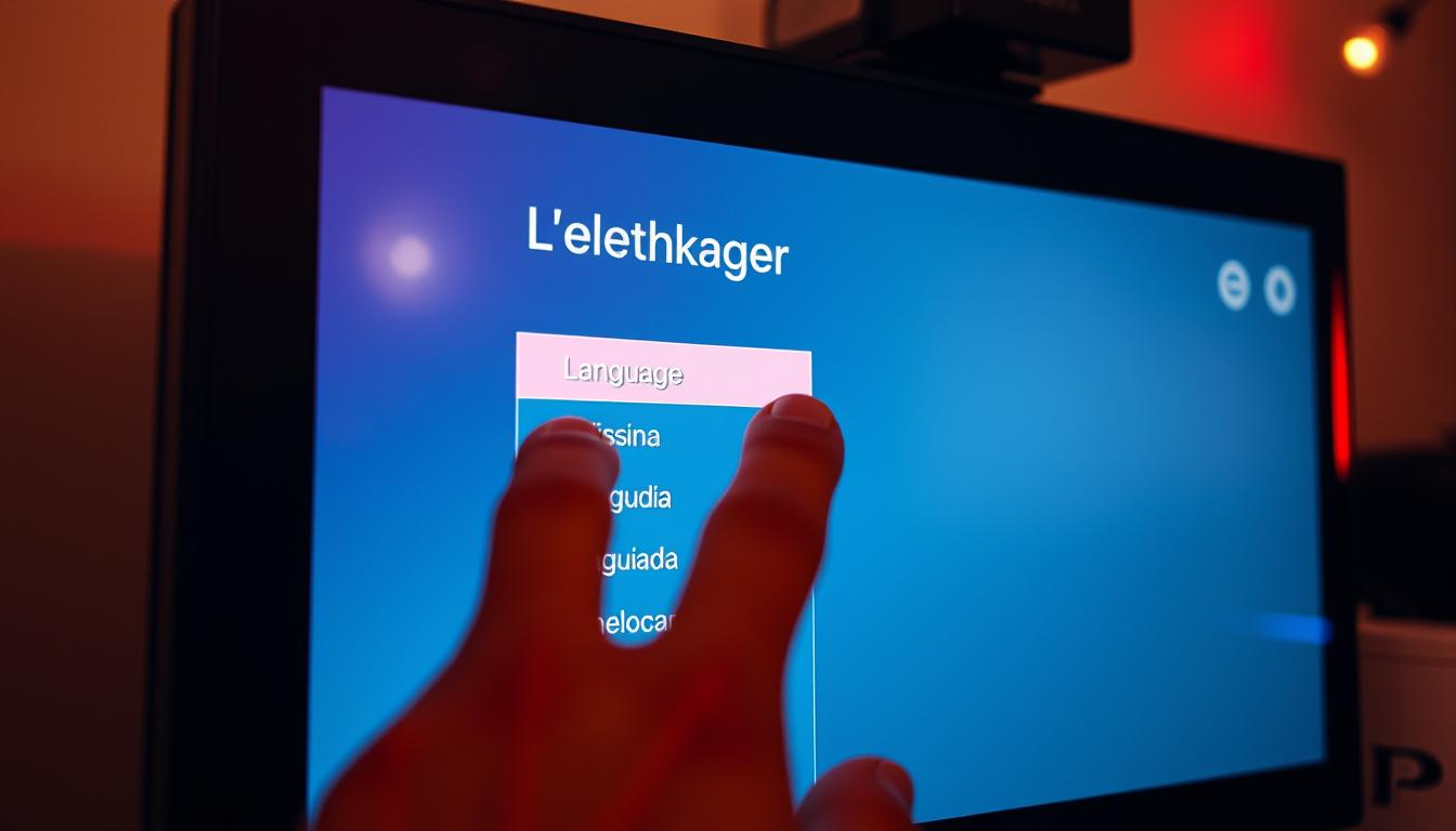 change language on Xtreme HD IPTV