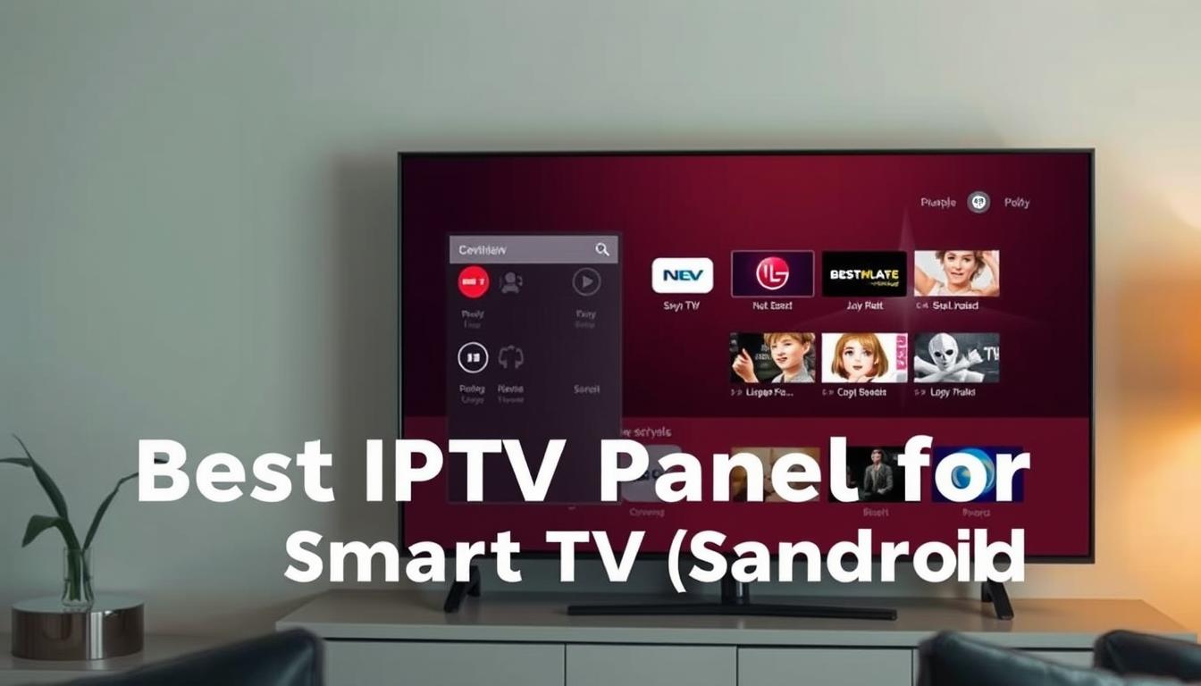 IPTV panel for Smart TVs