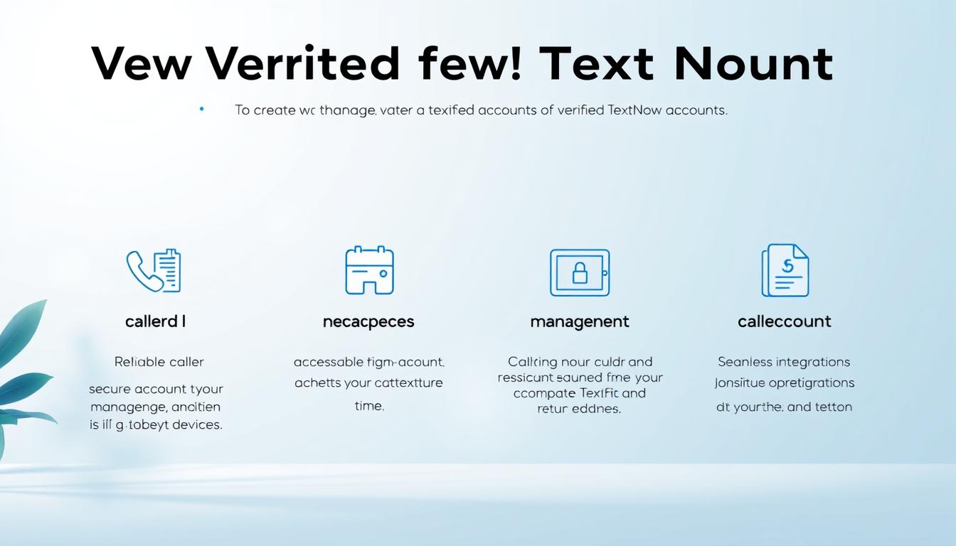 verified TextNow accounts benefits