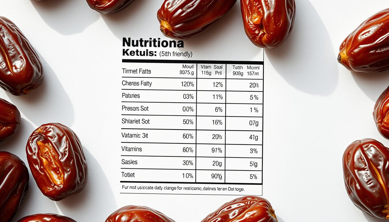 dates nutritional information for keto