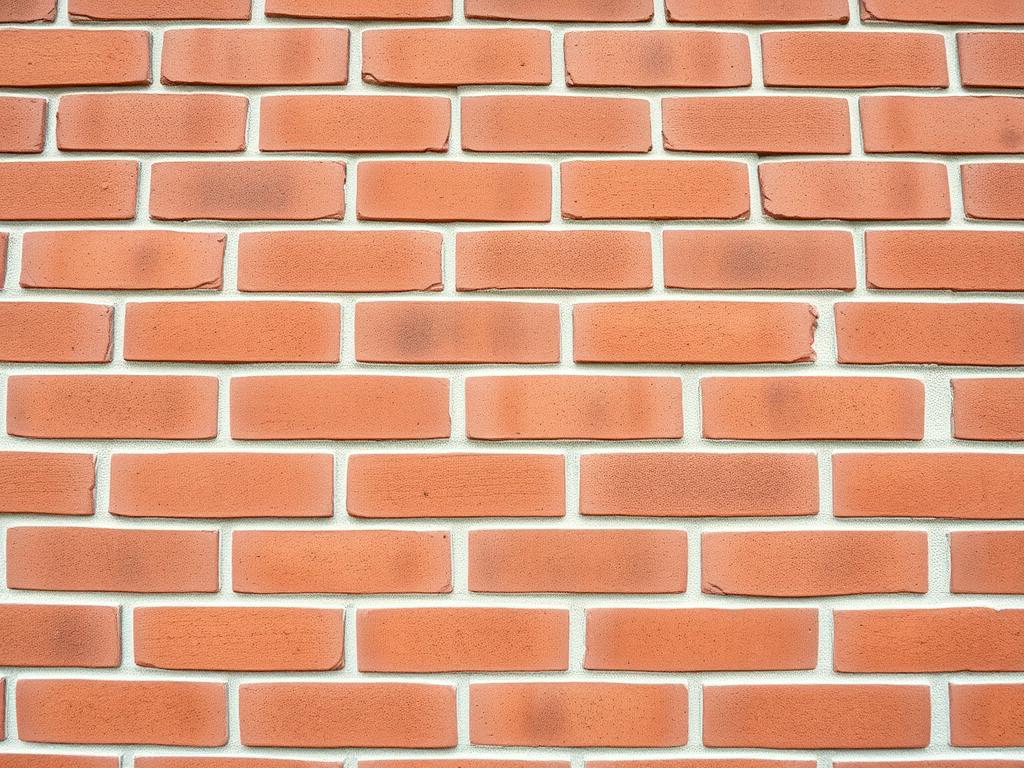 Klinkerfassade mit typischer roter Färbung