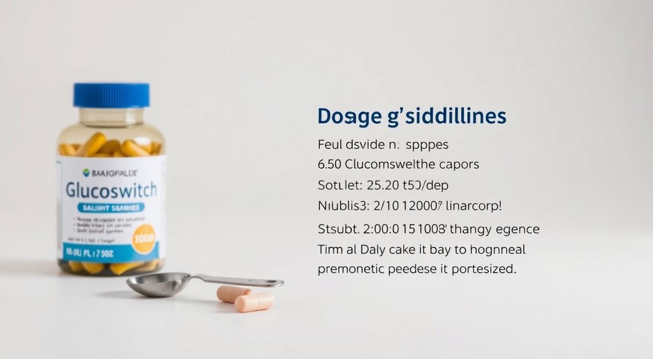 glucoswitch dosage guidelines