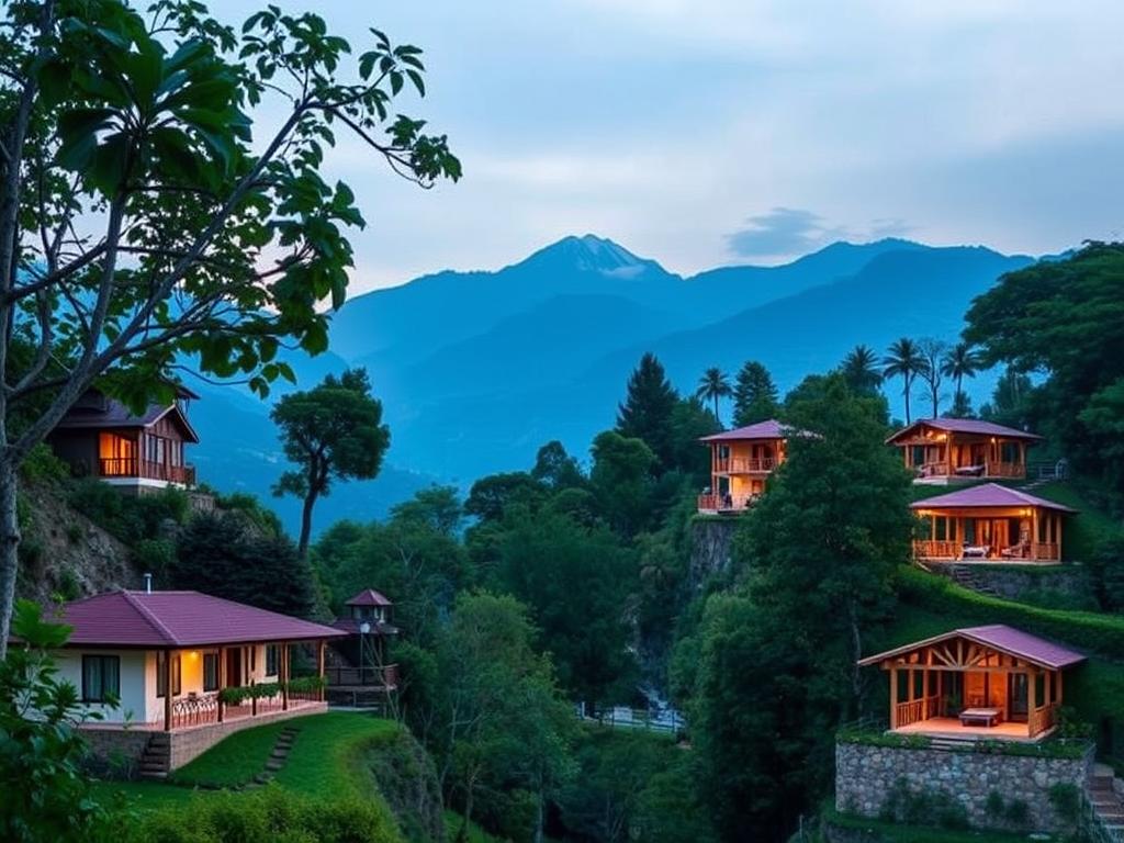 Best Hotels in Rishikesh - Luxury, Budget, and Boutique Stays 19 Hotels in Tapovan area with mountain views