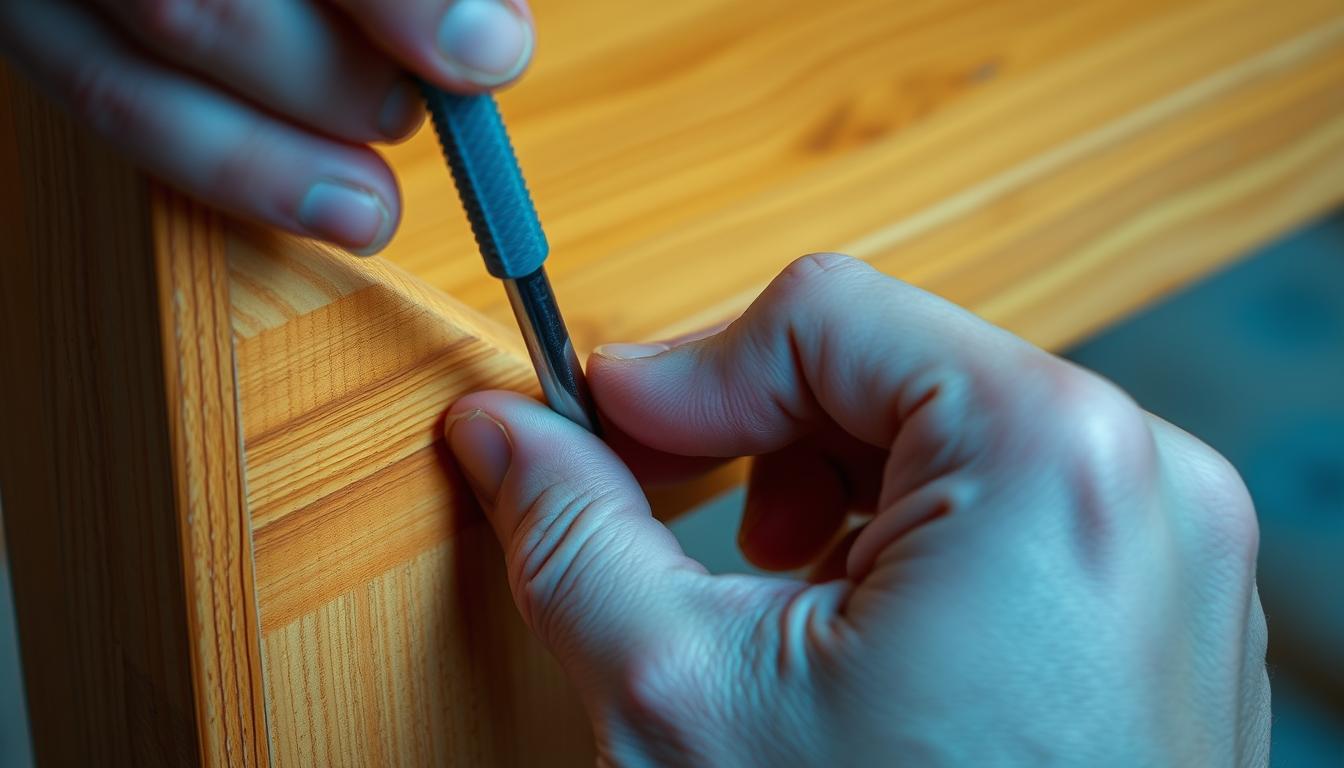 how to fix loose screws in wood