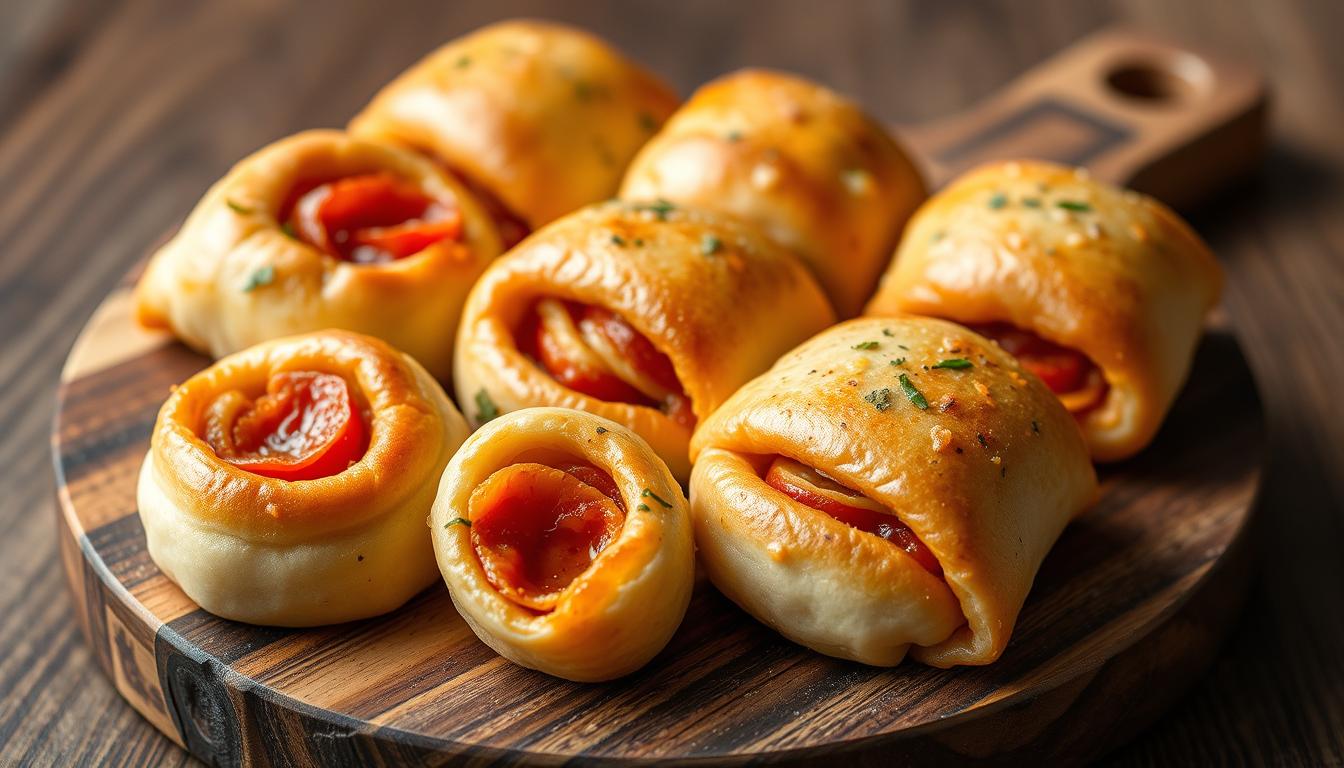 savory pizza roll snacks