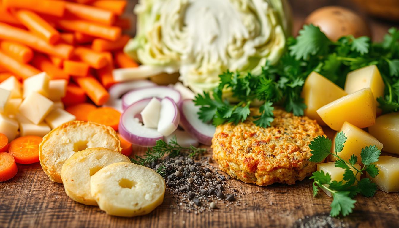 vegetable patties ingredients