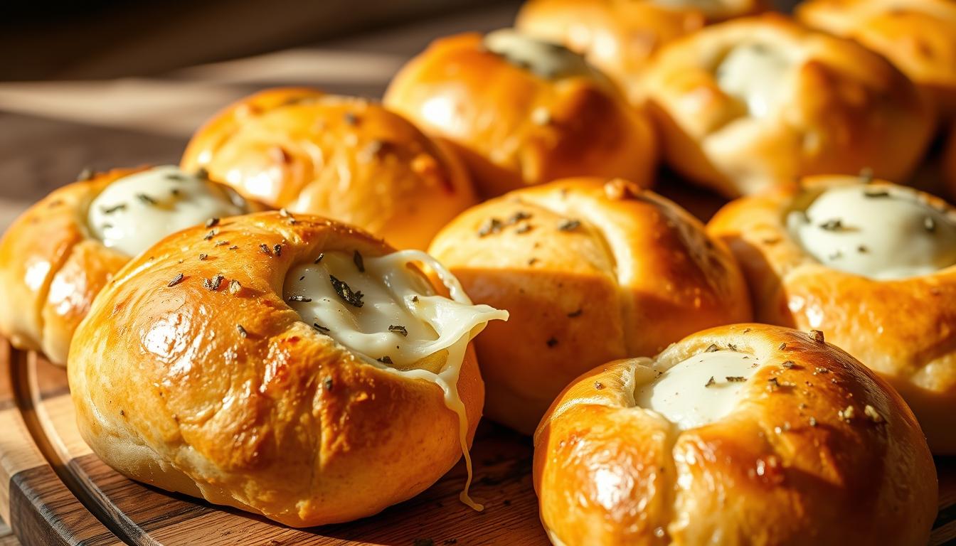 savory garlic cheese rolls