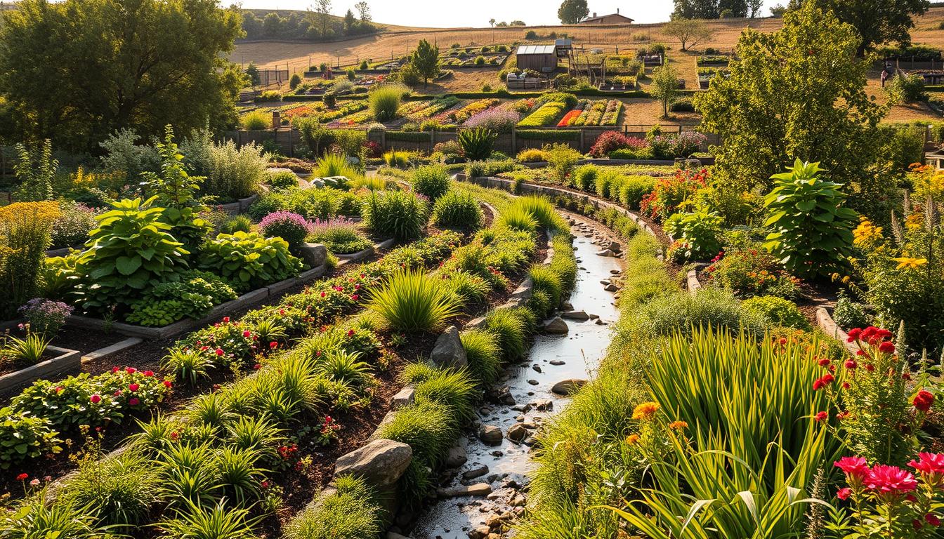 Rain Gardens and Bioswales: Natural Water Management 6 permaculture gardening water flow assessment