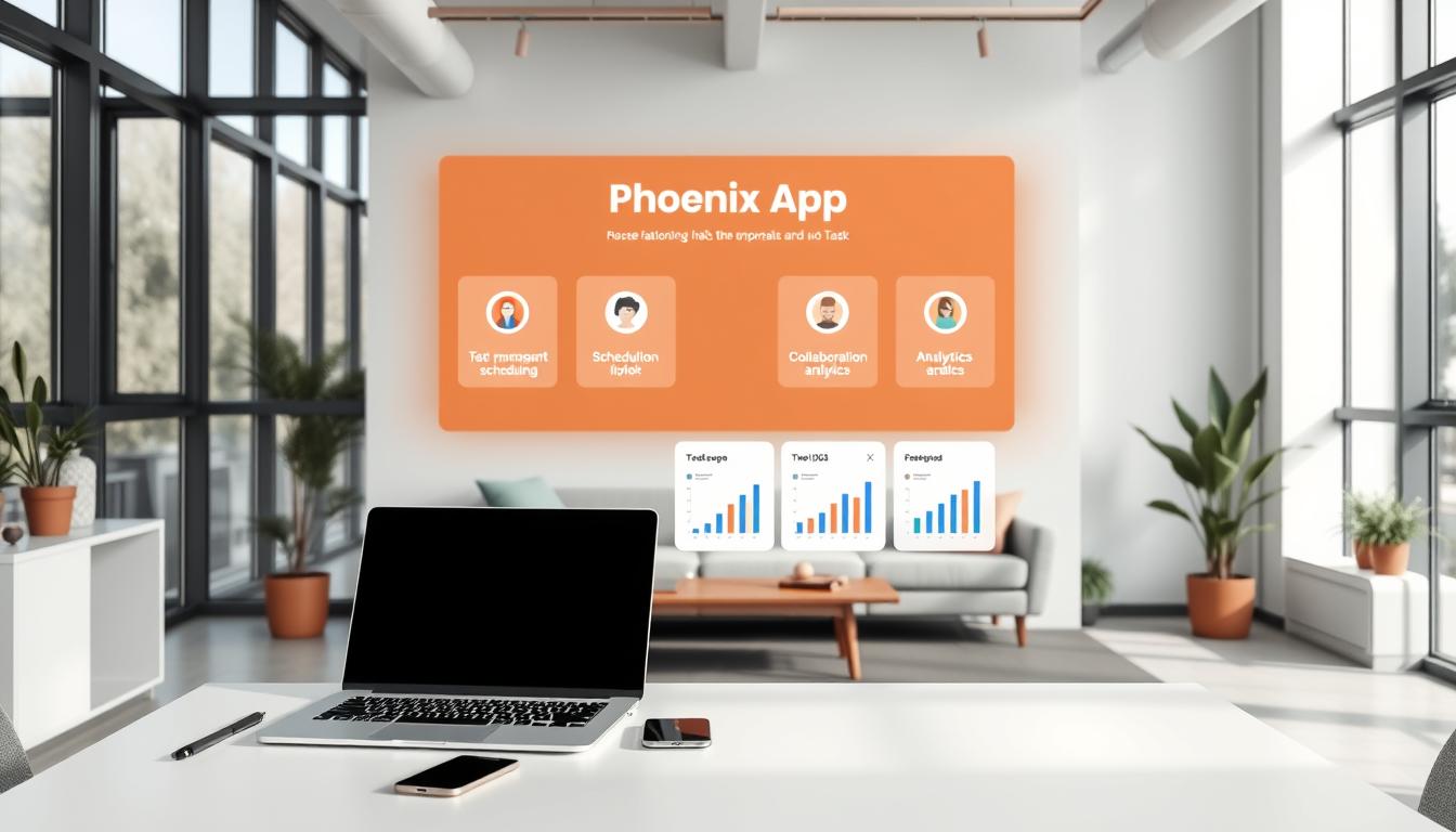 funcionalidades do Phoenix App