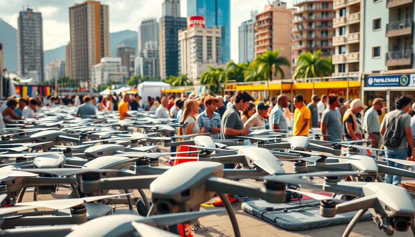 mercado de drones Brasil