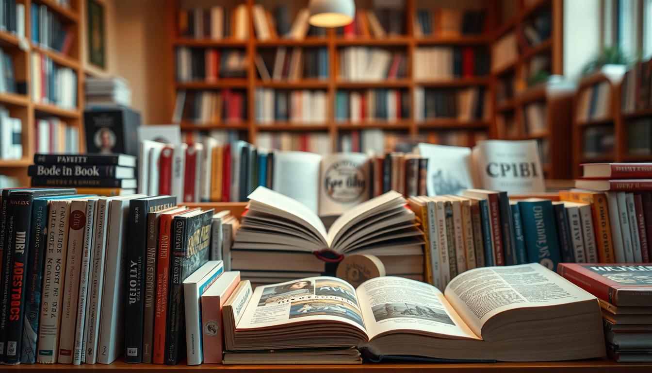 catálogo de livros