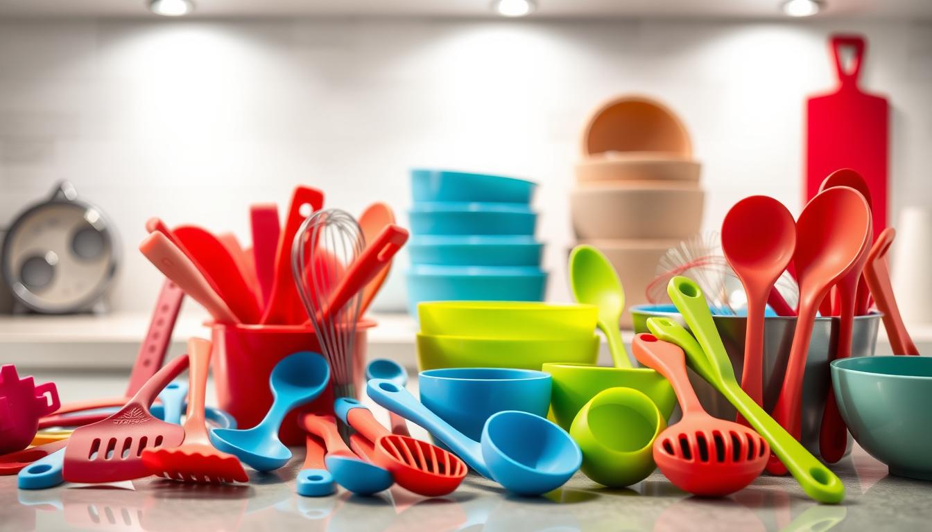 utensílios de silicone