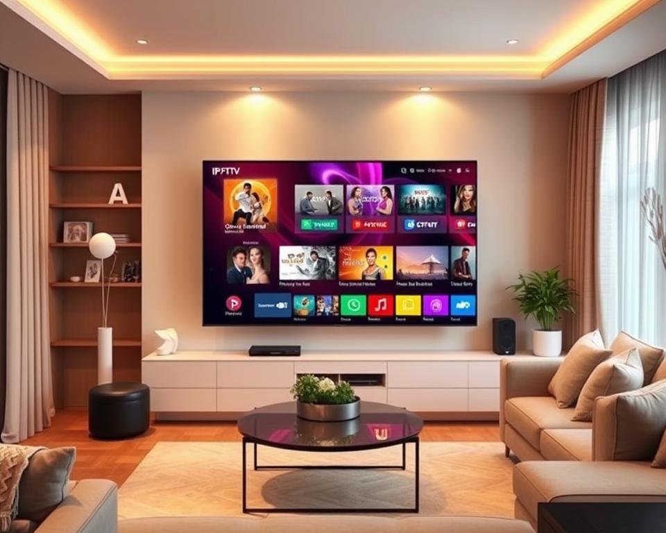 IPTV services on smart TVs