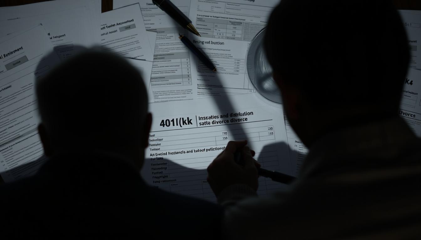 401k distribution during divorce tax implications