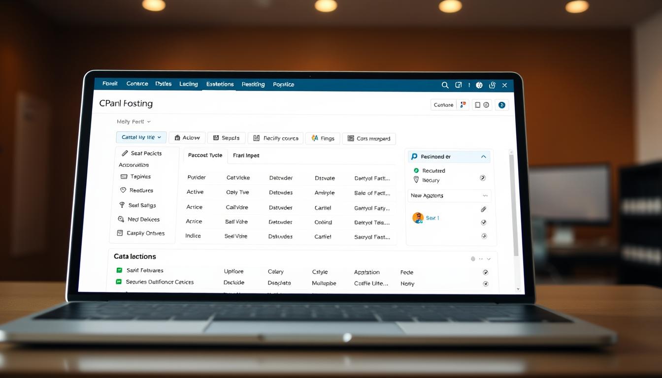 cPanel Hosting Interface