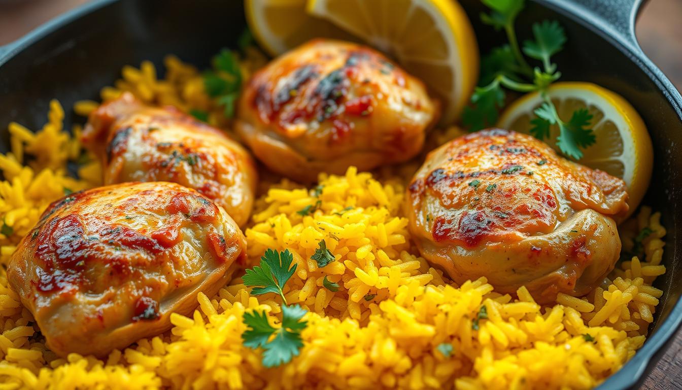 yellow rice and chicken recipe