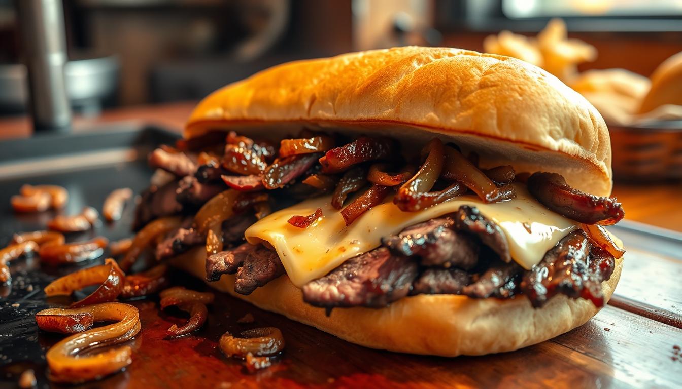 Philly Cheesesteak Sandwich