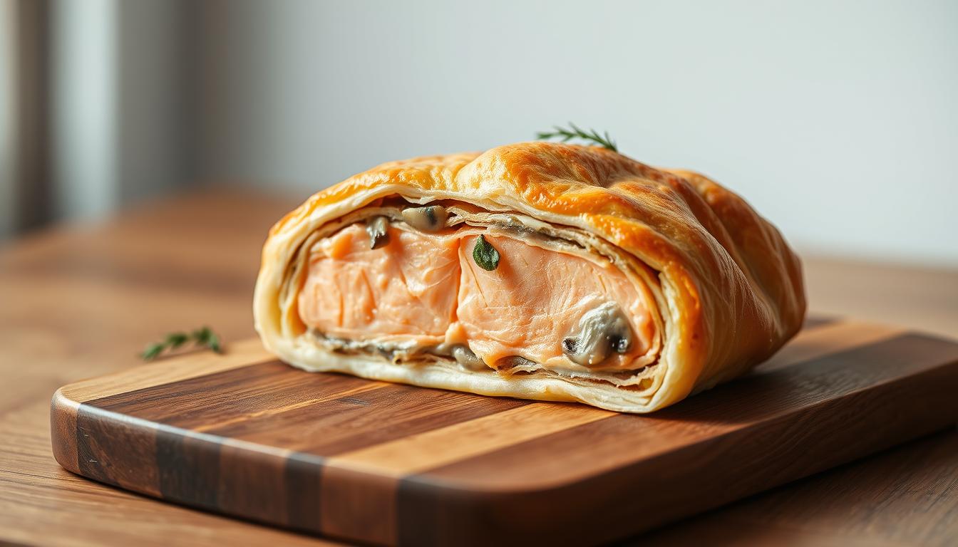 easy salmon wellington
