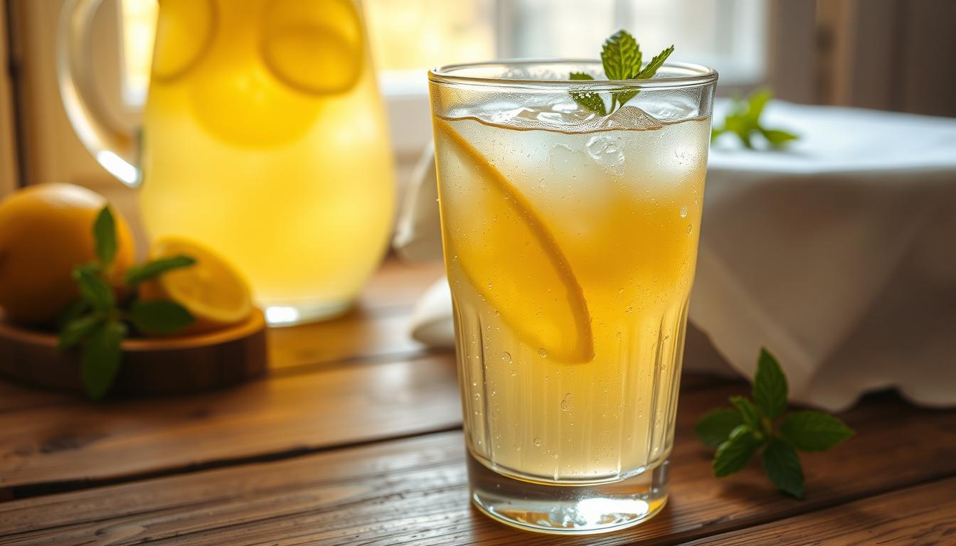 fresh homemade lemonade