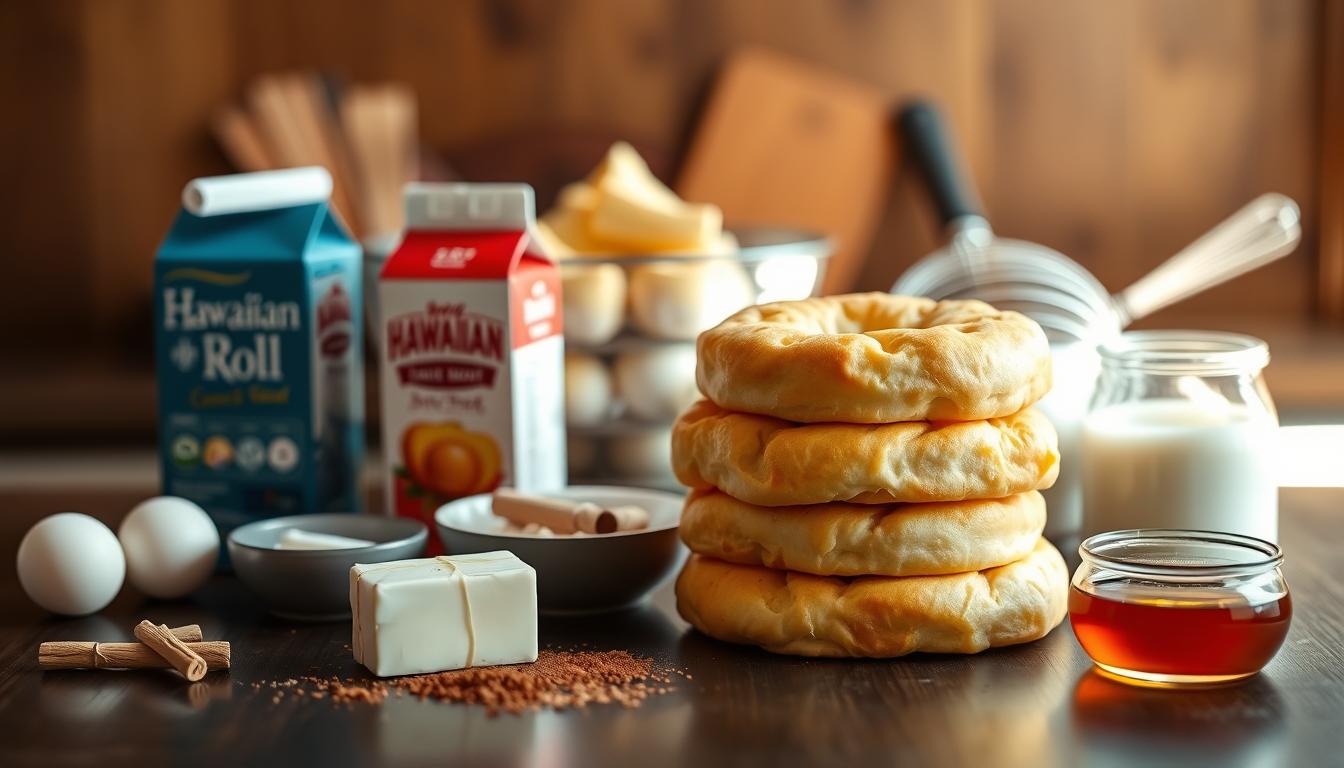 Hawaiian Roll French Toast ingredients