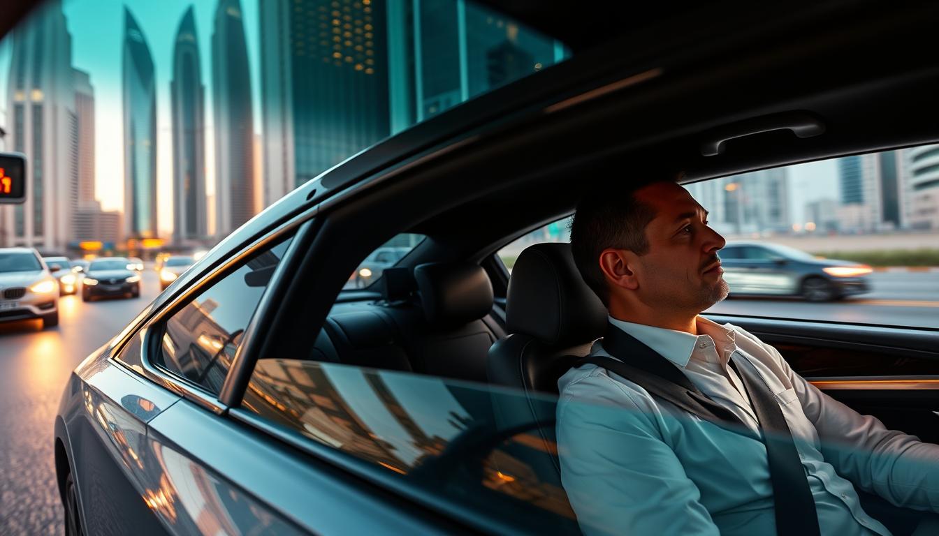 Airport transfer with Driver Dubai