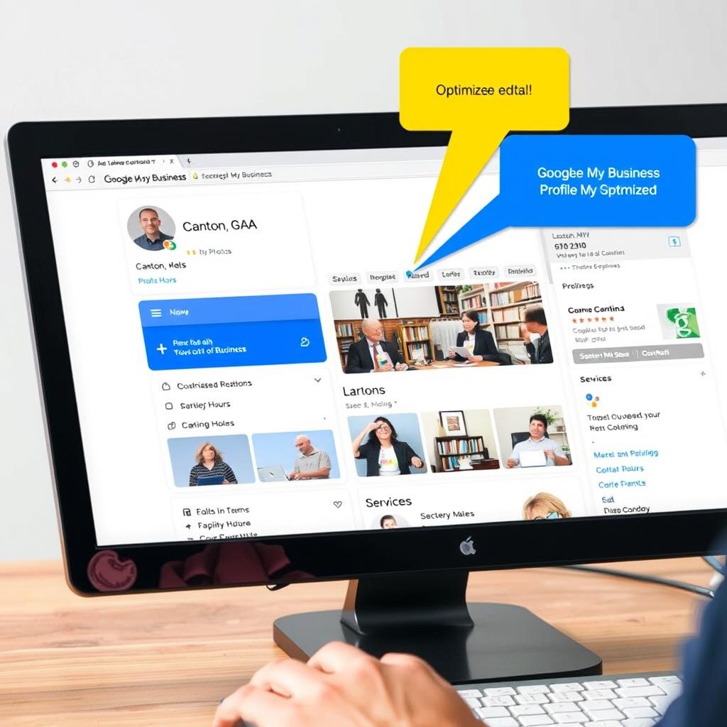 Google My Business optimization for Canton GA businesses