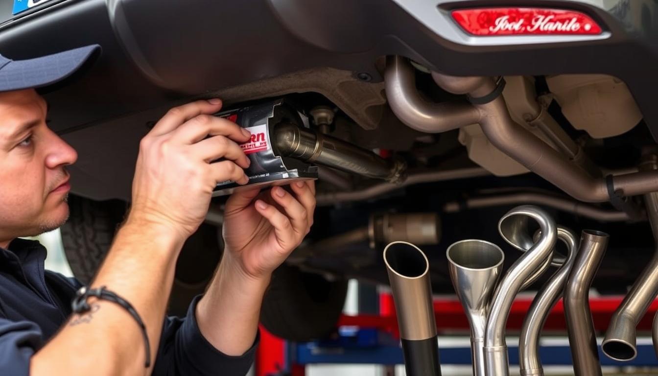 Tailpipe repair and replacement service at My Mechanic Joe in Woodstock