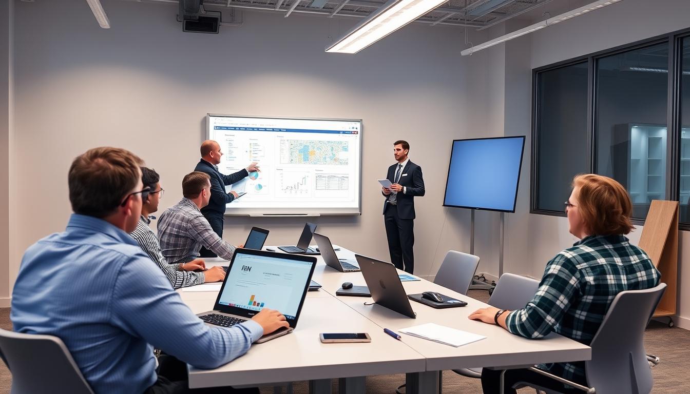 In-person Xactimate training session in Tampa classroom setting