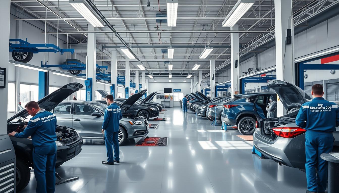 My Mechanic Joe's service facility in Woodstock showing efficient workspace layout