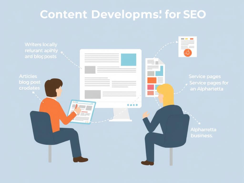 SEO content development for Alpharetta