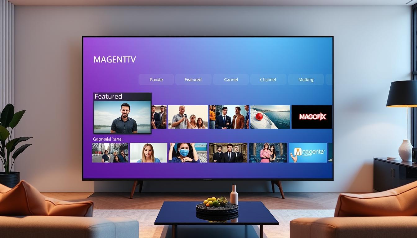 MagentaTV Interface mit IPTV kaufen Option und deutschen Sendern