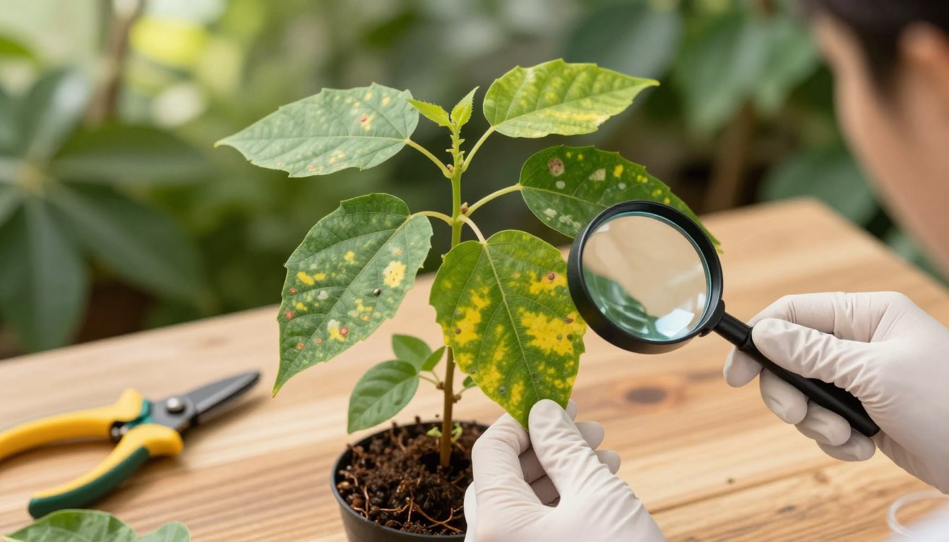 diagnóstico de enfermedades en plantas