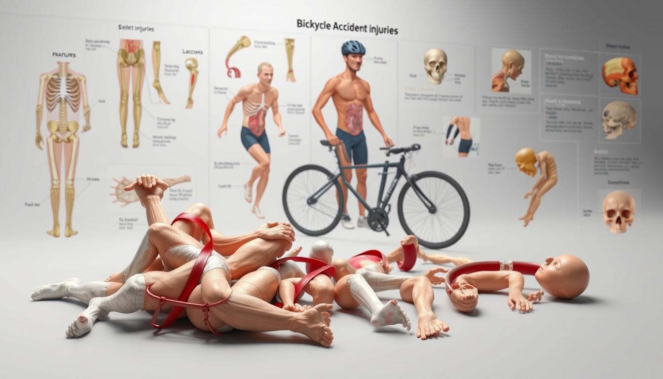 types of bicycle accident injuries