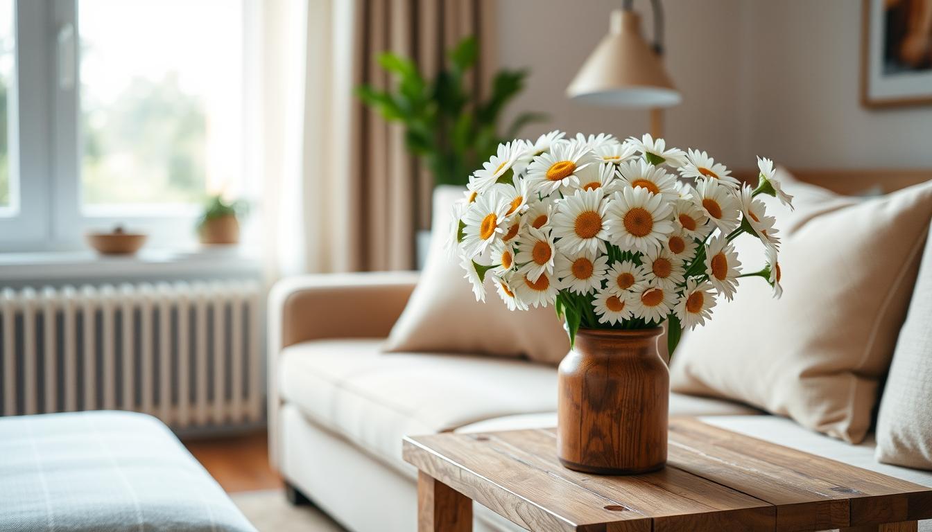 Daisy Flowers in Home Decoration