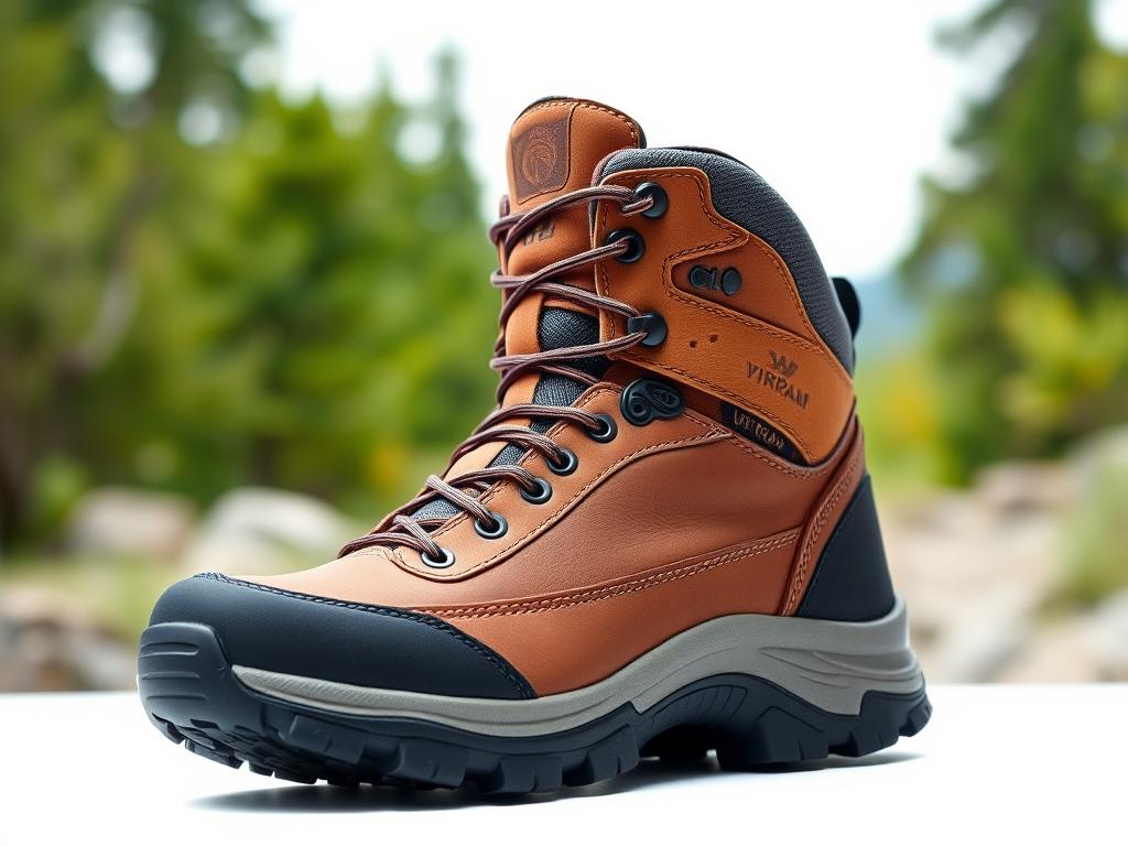 Durable hiking boots suitable for various terrains in Croatian national parks