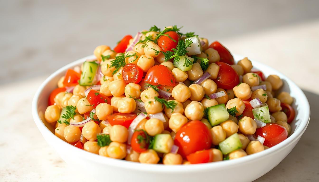 Vegan Chickpea Salad: