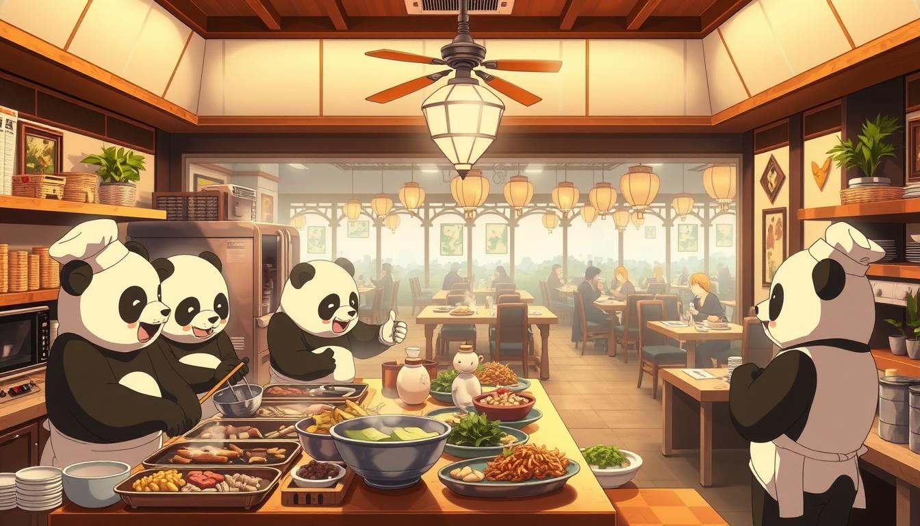 Panda Kitchen Idle Tycoon