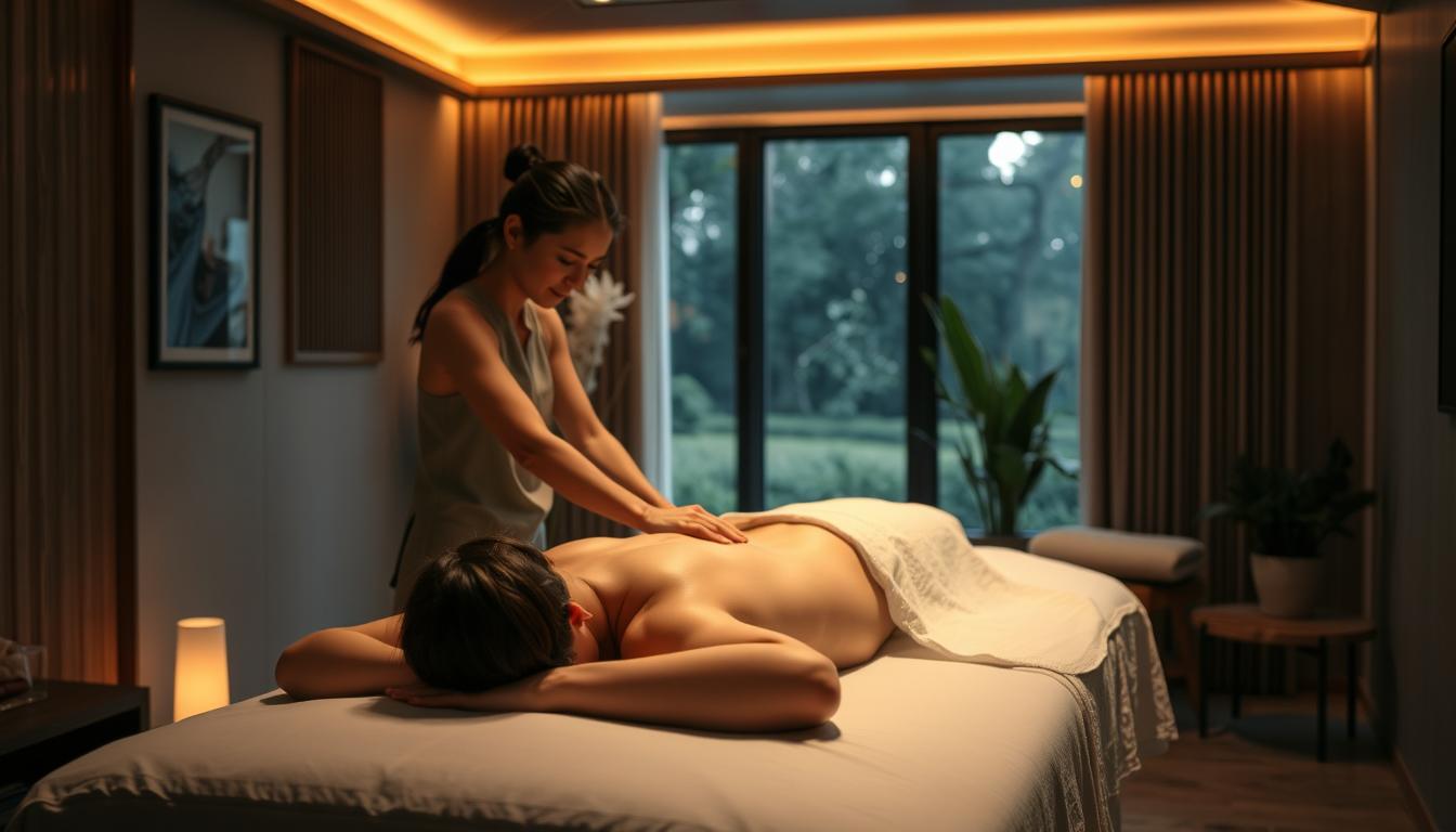 first Swedish massage experience