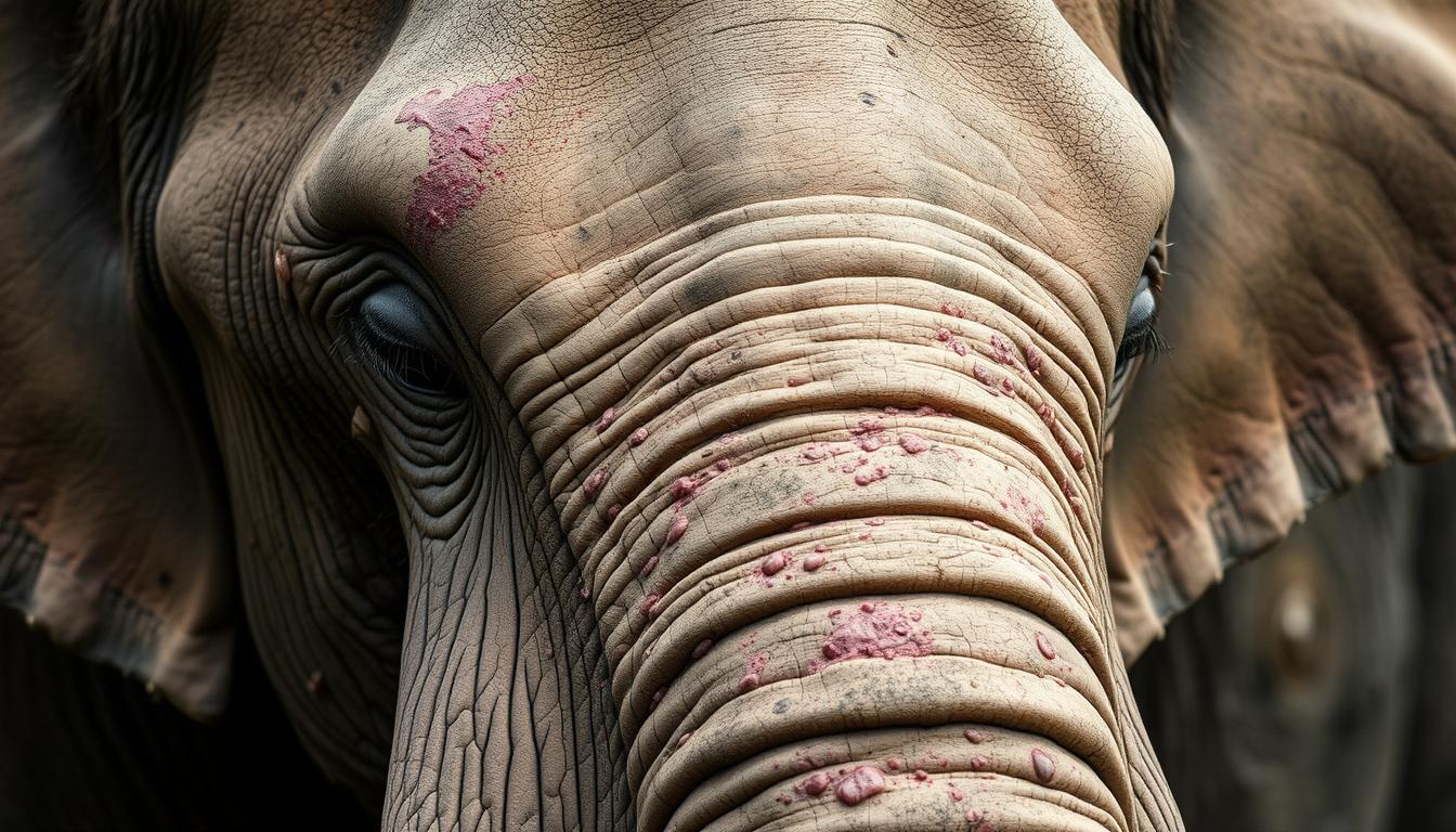 Virus Herpes pada gajah