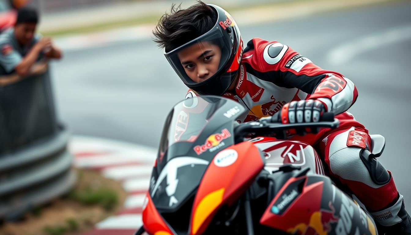 Veda Pratama balap motor
