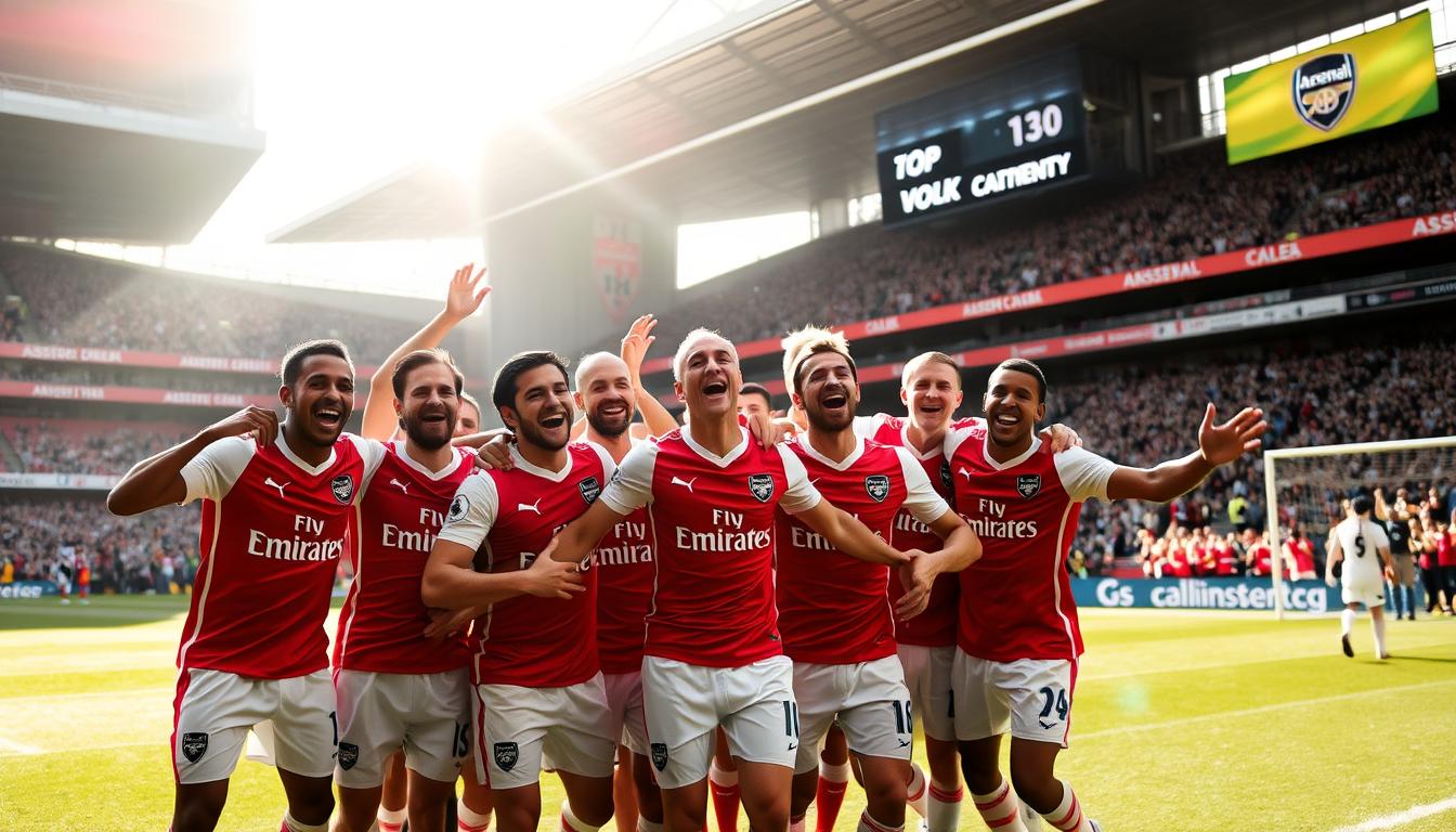 Arsenal puncaki klasemen setelah hancurkan Leeds United 5-0
