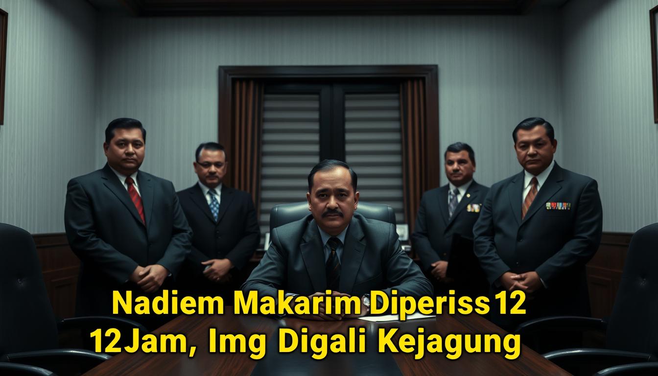 Pemeriksaan Nadiem Makarim oleh Kejagung